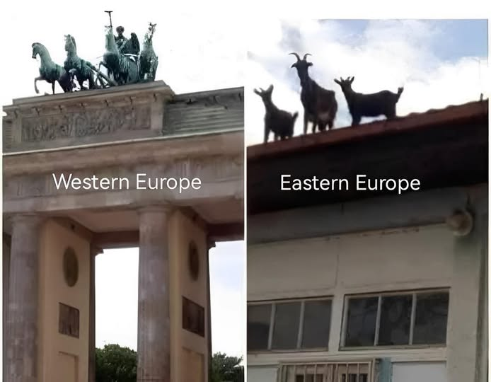 Western Europe vs Eastern Europe