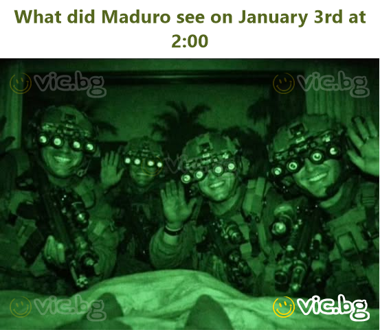 What did Maduro see on January 3rd at 2:00