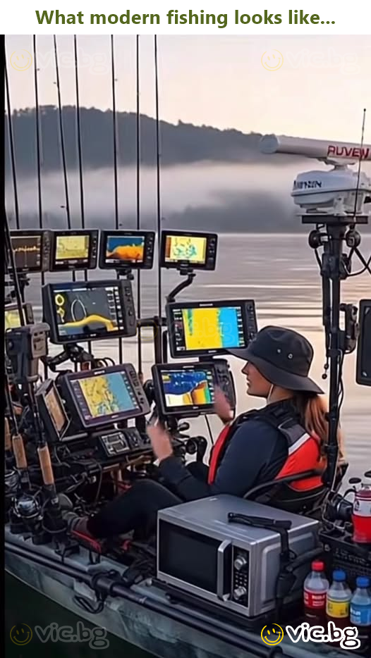 What modern fishing looks like...