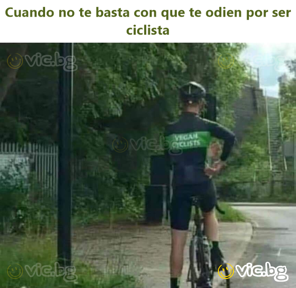 When being hated for being a cyclist just isn't enough