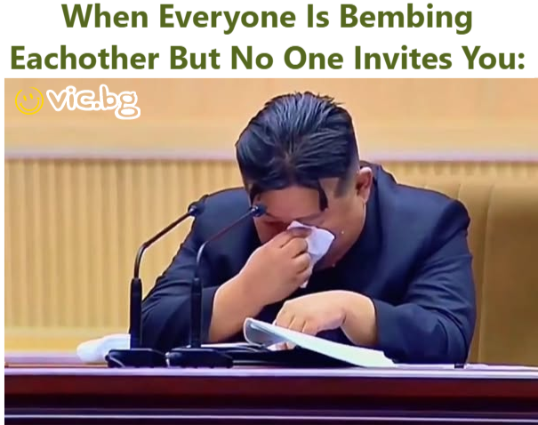 When Everyone Is Bembing Eachother But No One Invites You: