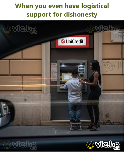 When you even have logistical support for dishonesty