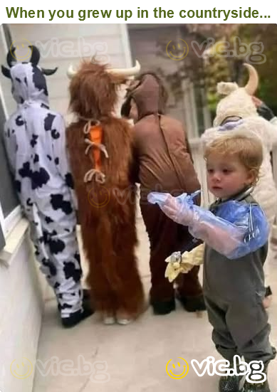 When you grew up in the countryside...