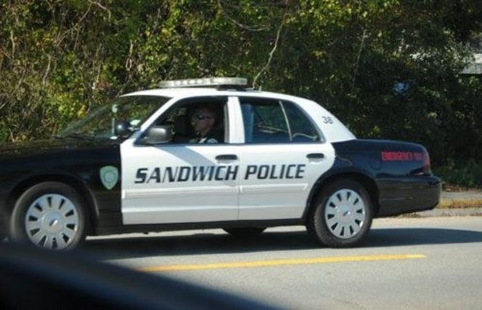 When you realize the best police cars in America are in Sandwich, Illinois...