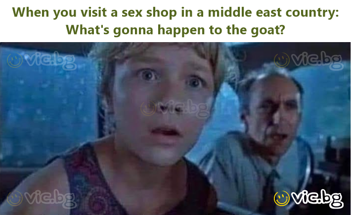 When you visit a sеx shop in a middle east country: What's gonna happen to the goat?