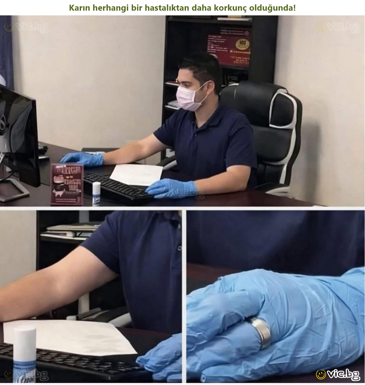 When your wife is scarier than any disease!