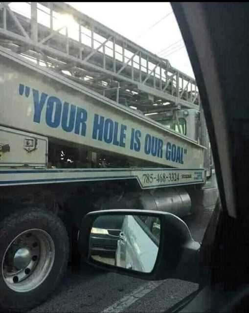 Your hole is our goal.