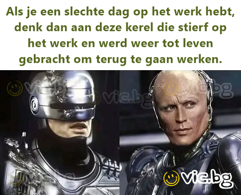 Als je een slechte dag op het werk hebt, denk dan aan deze kerel die stierf op het werk en werd weer tot leven gebracht om terug te gaan werken.