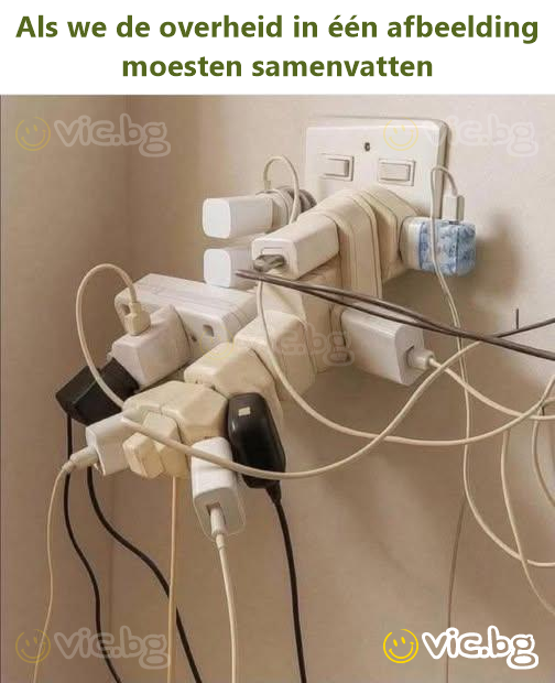 Als we de overheid in één afbeelding moesten samenvatten