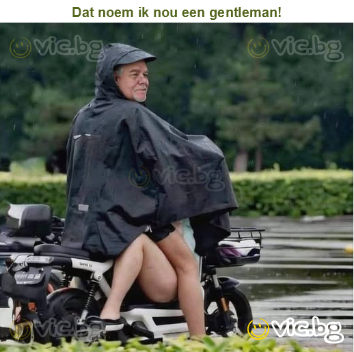 Dat noem ik nou een gentleman!