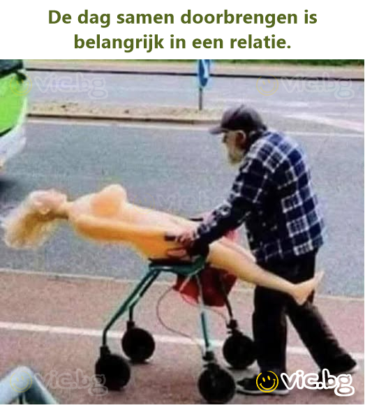 De dag samen doorbrengen is belangrijk in een relatie.