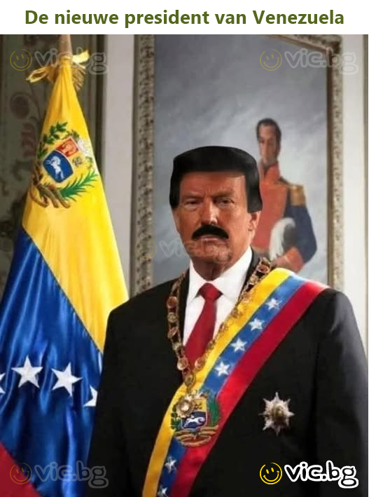 De nieuwe president van Venezuela