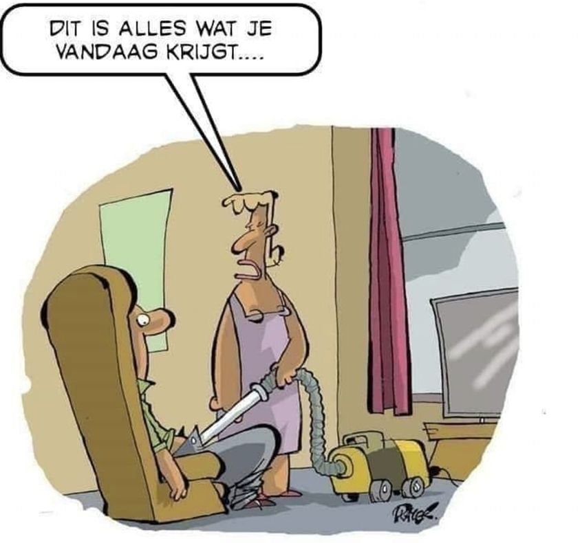 Dit is alles wat je vandaag krijgt....