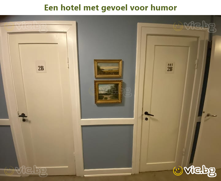 Een hotel met gevoel voor humor