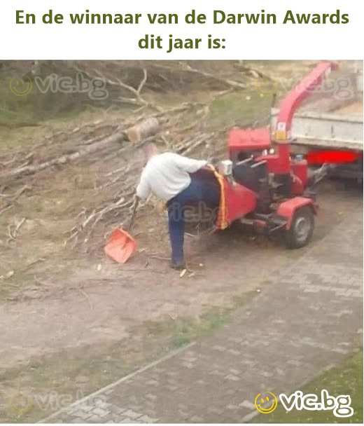 En de winnaar van de Darwin Awards dit jaar is: