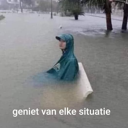Geniet van elke situatie