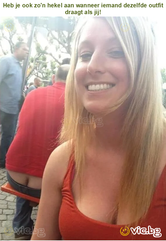 Heb je ook zo'n hekel aan wanneer iemand dezelfde outfit draagt als jij!