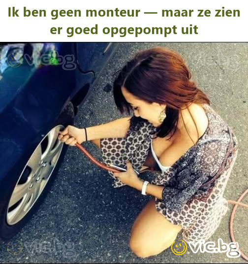 Ik ben geen monteur — maar ze zien er goed opgepompt uit