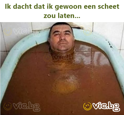 Ik dacht dat ik gewoon een scheet zou laten...