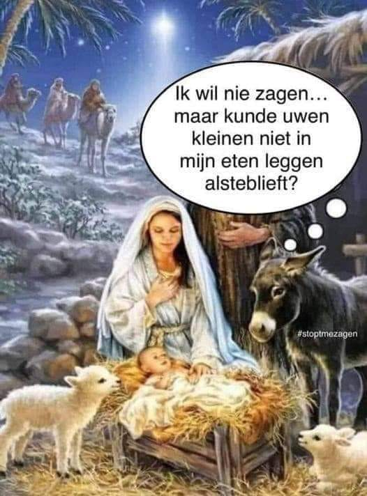 Ik wil nie zagen...	maar kunde uwen kleinen niet in mijn eten leggen alsteblieft?