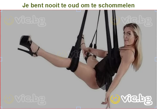 Je bent nooit te oud om te schommelen