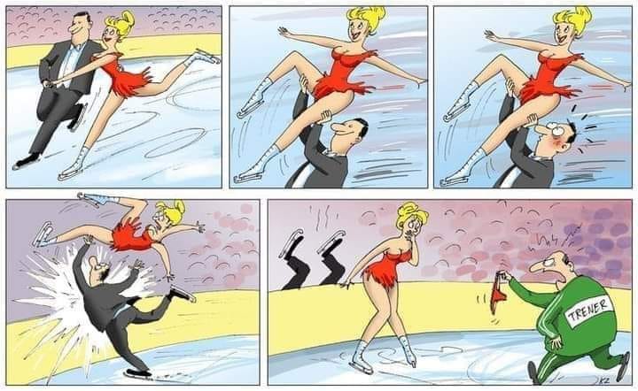 Kunstschaatsen en ongevallen...