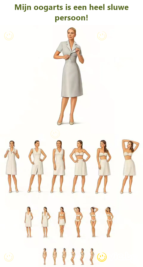 Mijn oogarts is een heel sluwe persoon!