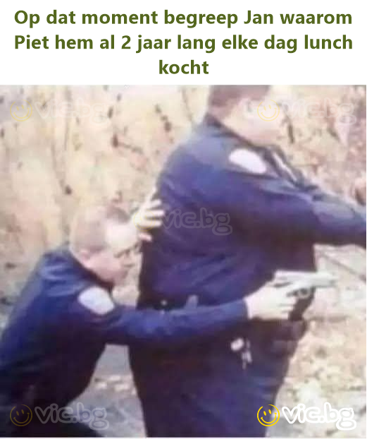 Op dat moment begreep Jan waarom Piet hem al 2 jaar lang elke dag lunch kocht