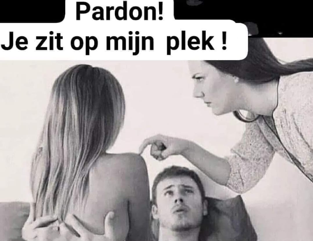 Pardon! Je zit op mijn plek !