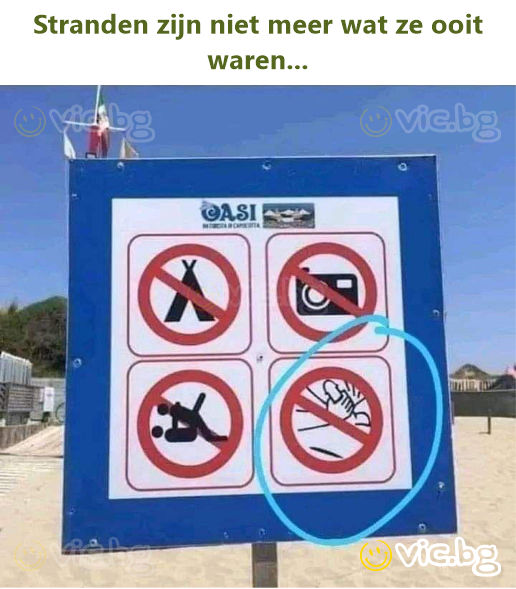 Stranden zijn niet meer wat ze ooit waren...