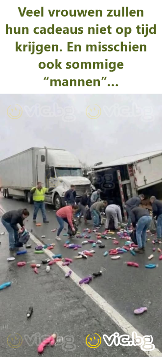 Veel vrouwen zullen hun cadeaus niet op tijd krijgen. En misschien ook sommige “mannen”…
