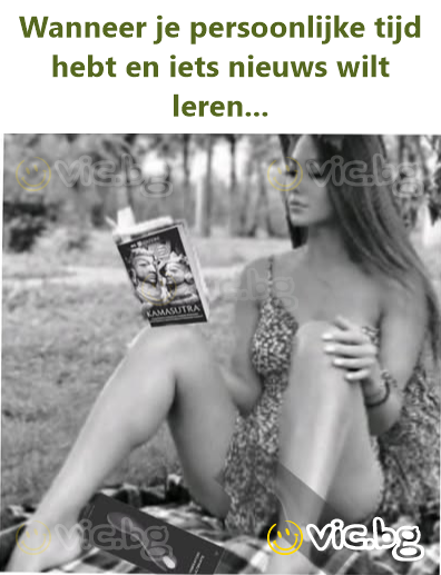 Wanneer je persoonlijke tijd hebt en iets nieuws wilt leren...