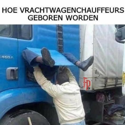 Ное vrachtwagenchauffeurs geboren worden