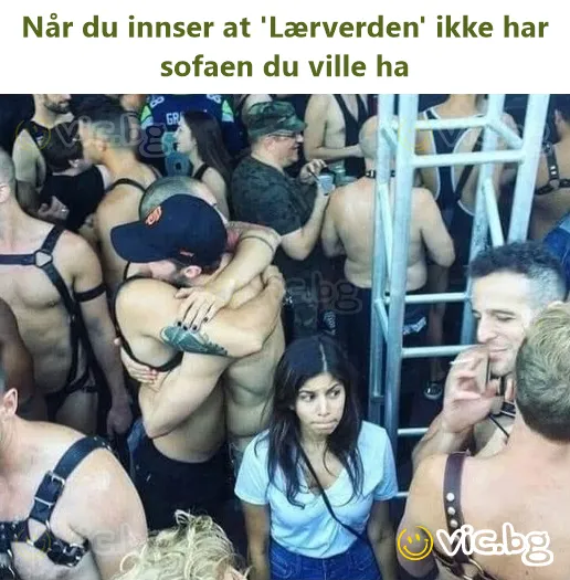 Når du innser at 'Lærverden' ikke har sofaen du ville ha