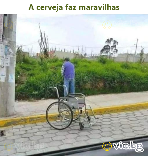 A cerveja faz maravilhas