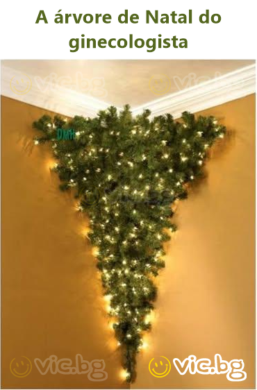 A árvore de Natal do ginecologista