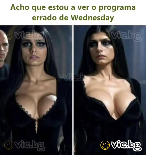 Acho que estou a ver o programa errado de Wednesday