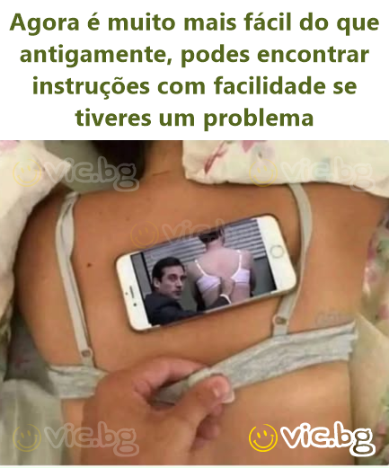 Agora é muito mais fácil do que antigamente, podes encontrar instruções com facilidade se tiveres um problema