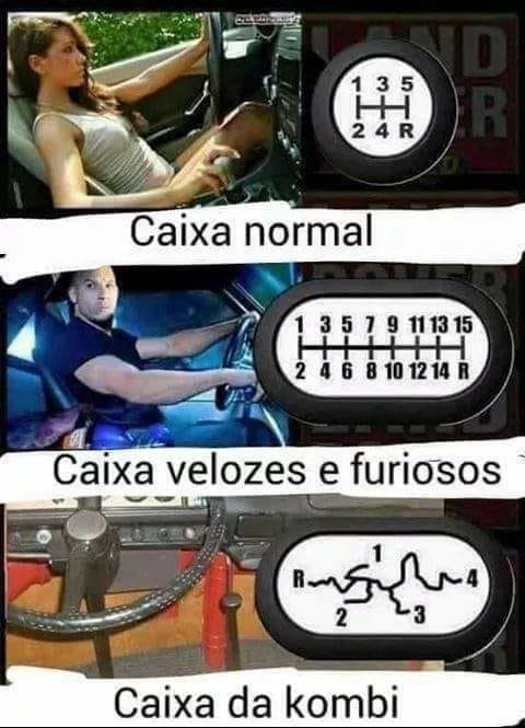 Caixa normal Caixe veloes e furiosos Caixa da kombi