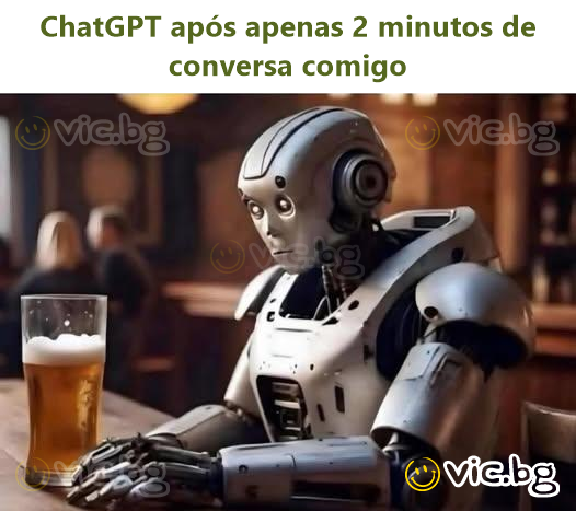 ChatGPT após apenas 2 minutos de conversa comigo