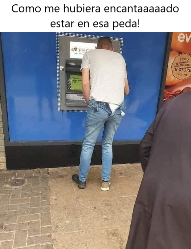 Como me hubiera encantaaaaado estar en esa peda!