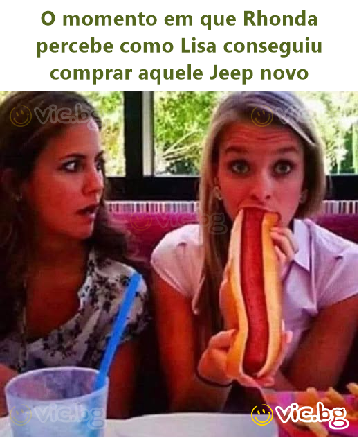 O momento em que Rhonda percebe como Lisa conseguiu comprar aquele Jeep novo