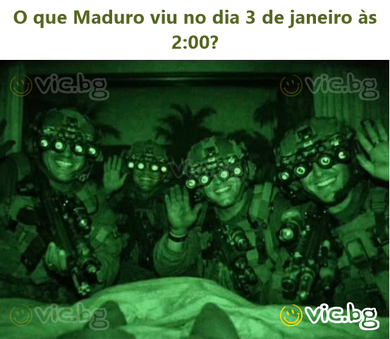 O que Maduro viu no dia 3 de janeiro às 2:00?