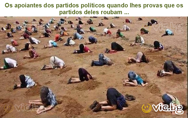 Os apoiantes dos partidos políticos quando lhes provas que os partidos deles roubam ...