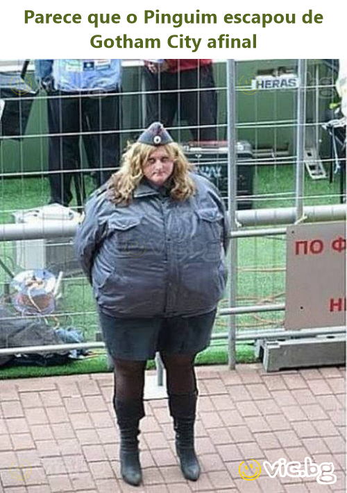 Parece que o Pinguim escapou de Gotham City afinal