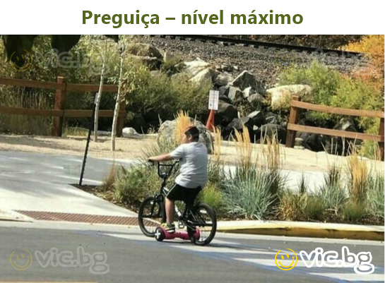 Preguiça – nível máximo