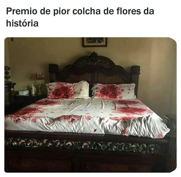 Premio de pior colcha de flores da história