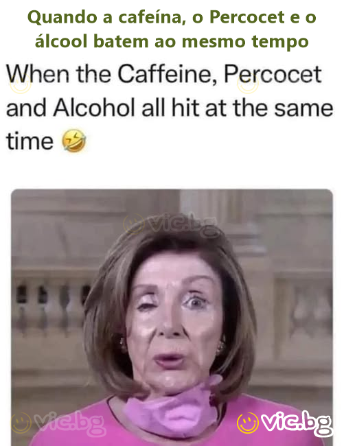 Quando a cafeína, o Percocet e o álcool batem ao mesmo tempo