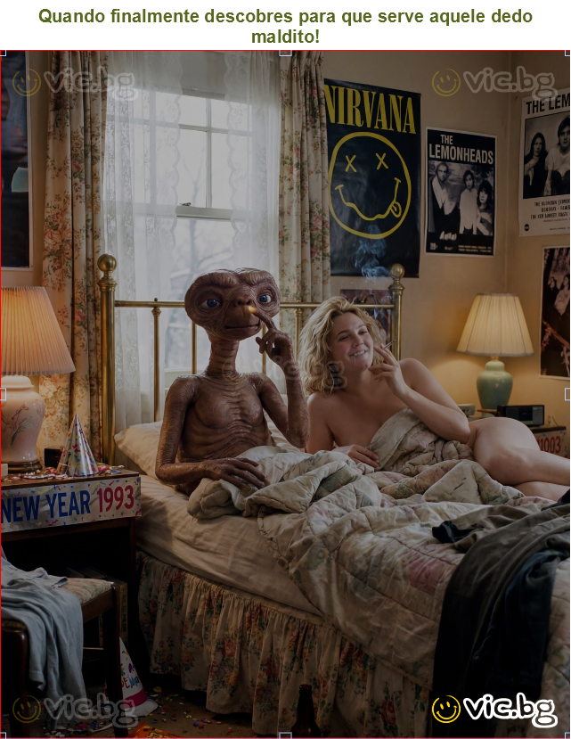 Quando finalmente descobres para que serve aquele dedo maldito!