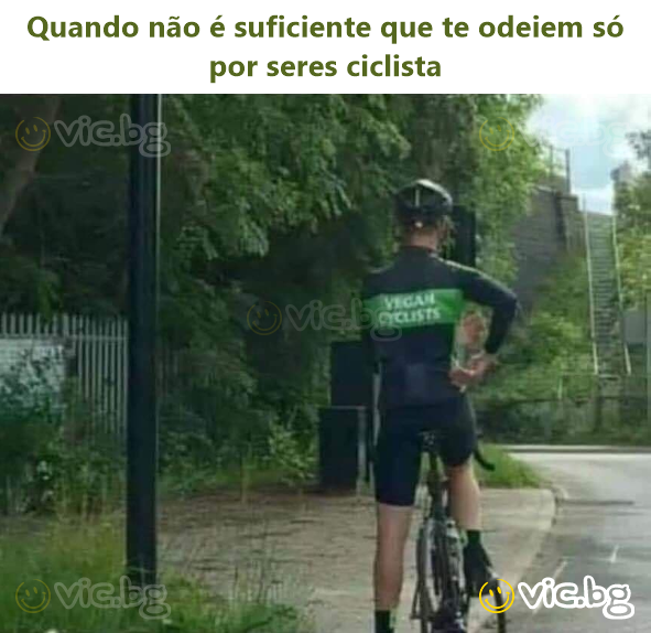 Quando não é suficiente que te odeiem só por seres ciclista